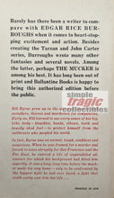 Load image into Gallery viewer, The Mucker Novel Back Cover Art
