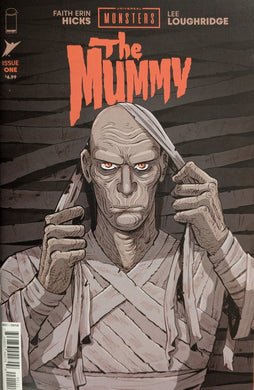 Universal Monsters: The Mummy #1 Comic Book Cover Art by Faith Erin Hicks
