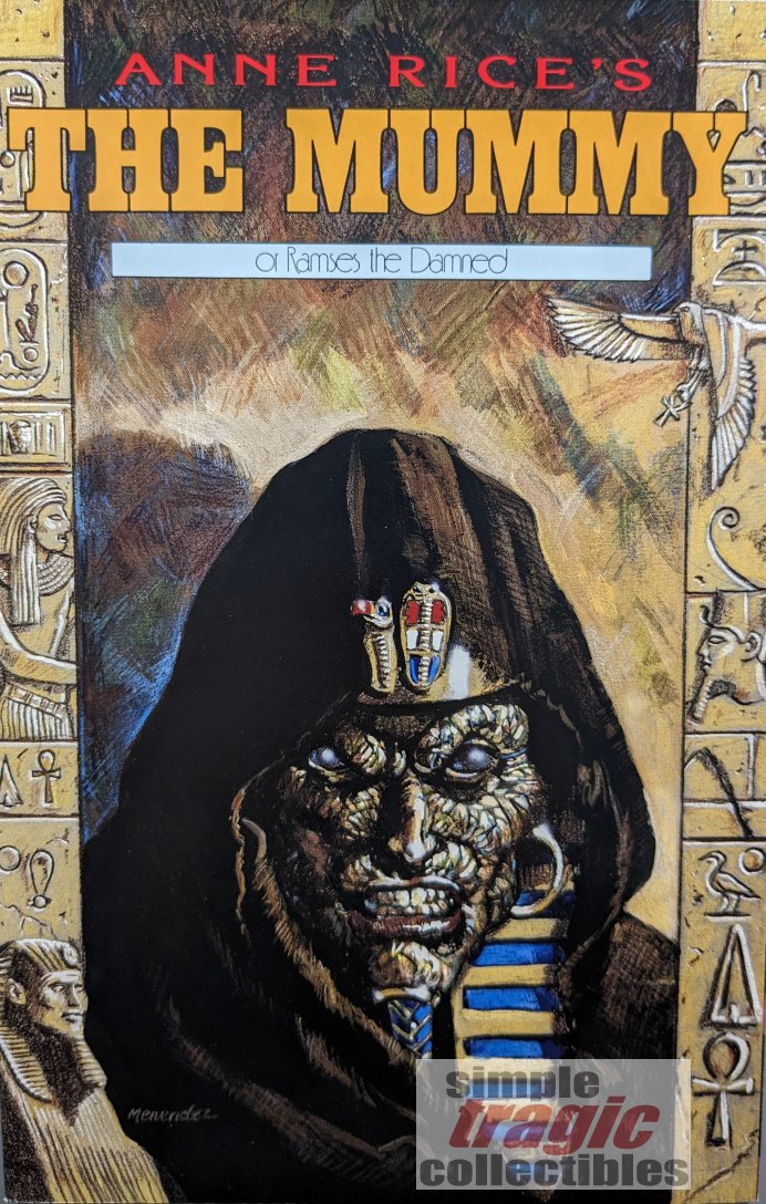 Anne Rice's The Mummy #3 Comic Book Cover Art