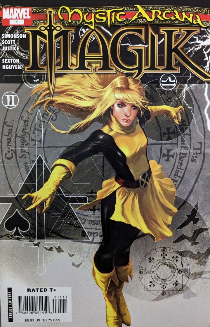 Mystic Arcana: Magik #1 Comic Book Cover Art by Marko Djurdjevic