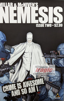 Nemesis #2 Comic Book Cover Art by Steve McNiven