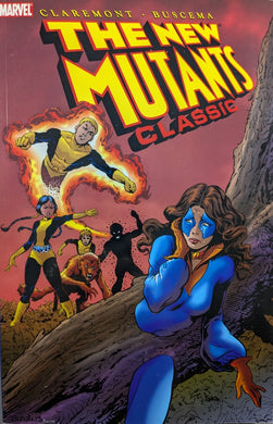 New Mutants Classic Volume Two Trade Paperback Cover Art by Bret Blevins
