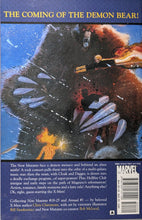 Load image into Gallery viewer, New Mutants Classic Volume Three Trade Paperback Back Cover Art by Bill Sienkiewicz
