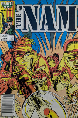 The 'Nam #2 Comic Book Cover Art by Michael Golden