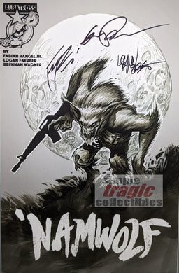 Namwolf #1 Comic Book Cover Art by Eric Powell
