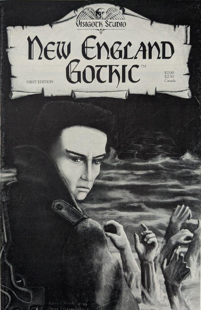 New England Gothic #1 Comic Book Cover Art by James Lapointe