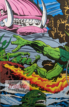 Load image into Gallery viewer, New Gods #3 Comic Book Back Cover Art by Jack Kirby
