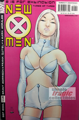New X-Men #116 Comic Book Cover Art by Frank Quitely