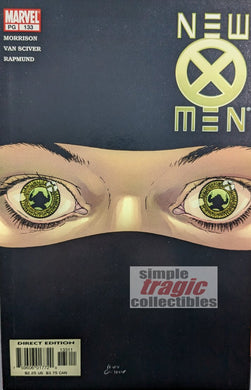 New X-Men #133 Comic Book Cover Art by Frank Quitely