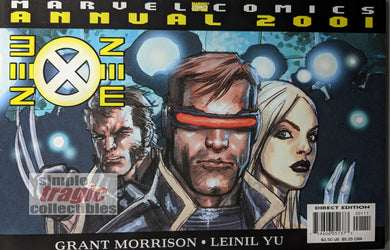 New X-Men Annual 2001 Comic Book Cover Art by Leinil Francis Yu