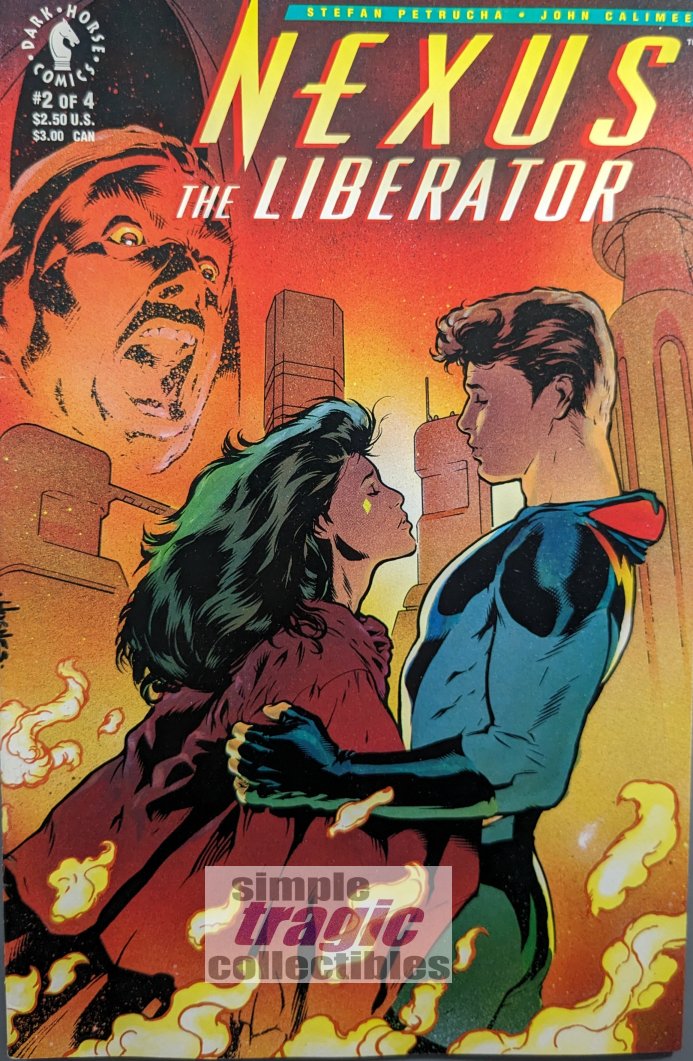 Nexus The Liberator #2 Comic Book Cover Art by Adam Hughes