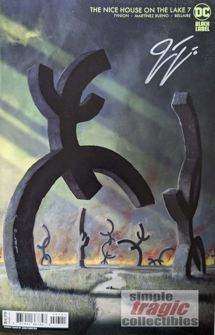 Nice House On The Lake #7 Variant Comic Book Cover Art by Juan Ferreyra