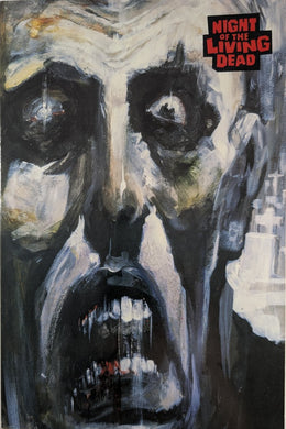 Night Of The Living Dead #1 Comic Book Cover Art by Carlos Castro