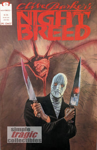 Clive Barker's Night Breed #1 Comic Book Cover Art by Jim Baikie