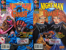 Load image into Gallery viewer, Night Man / Gambit #2-3 Comic Book Cover Art
