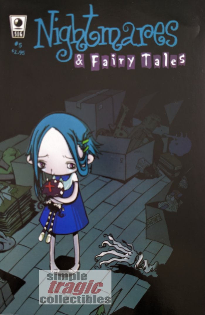 Nightmares & Fairy Tales #5 Comic Book Cover Art by FSc