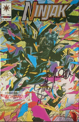 Ninjak #1 Comic Book Cover Art by Joe Quesada