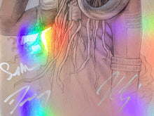Load image into Gallery viewer, Niobe &amp; Dura #1 Foil Variant Comic Book Cover Art by Tehani Farr
