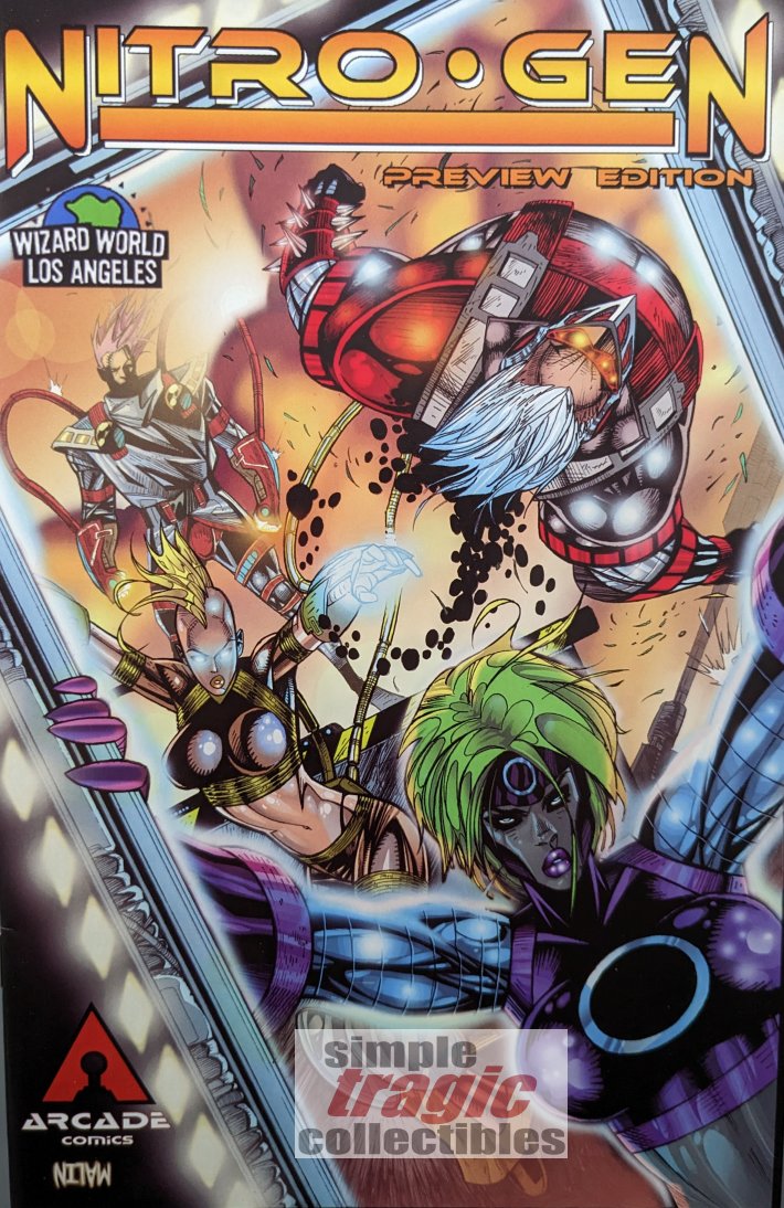 Nitro Gen / The Cross Preview Edition (2005) #1 (Wizard World) – Simple ...