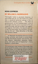 Load image into Gallery viewer, Nova Express - William Burroughs Paperback Back Cover Art
