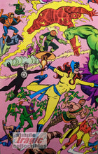 Load image into Gallery viewer, Official Handbook Of The Marvel Universe #5 Comic Book Back Cover Art by Ed Hannigan
