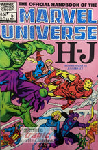 Load image into Gallery viewer, Official Handbook Of The Marvel Universe #5 Comic Book Cover Art by Ed Hannigan

