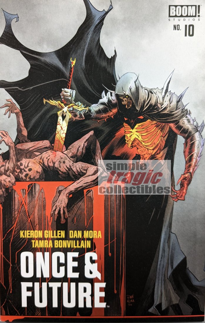 Once & Future #10 Comic Book Cover Art by Dan Mora