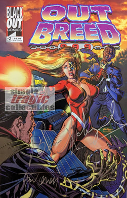 Outbreed 999 #2 Comic Book Cover Art by Bob Berry