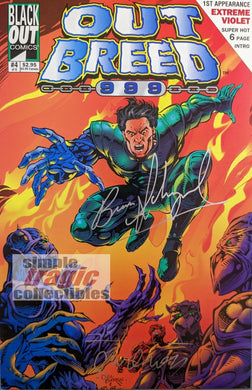 Outbreed 999 #4 Comic Book Cover Art by Dell Barras