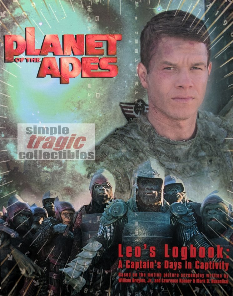 Planet Of The Apes: Leo's Logbook Paperback Cover Art