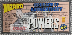 Powers #1/2 Wizard Comic Book COA