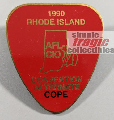 AFL-CIO / Rhode Island Convention Pin Front