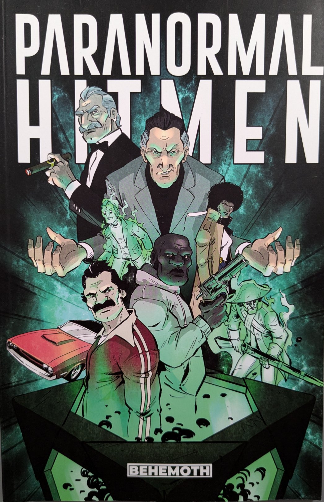 Paranormal Hitmen Trade Paperback Vol 1 Cover Art by Wilson Gandolpho