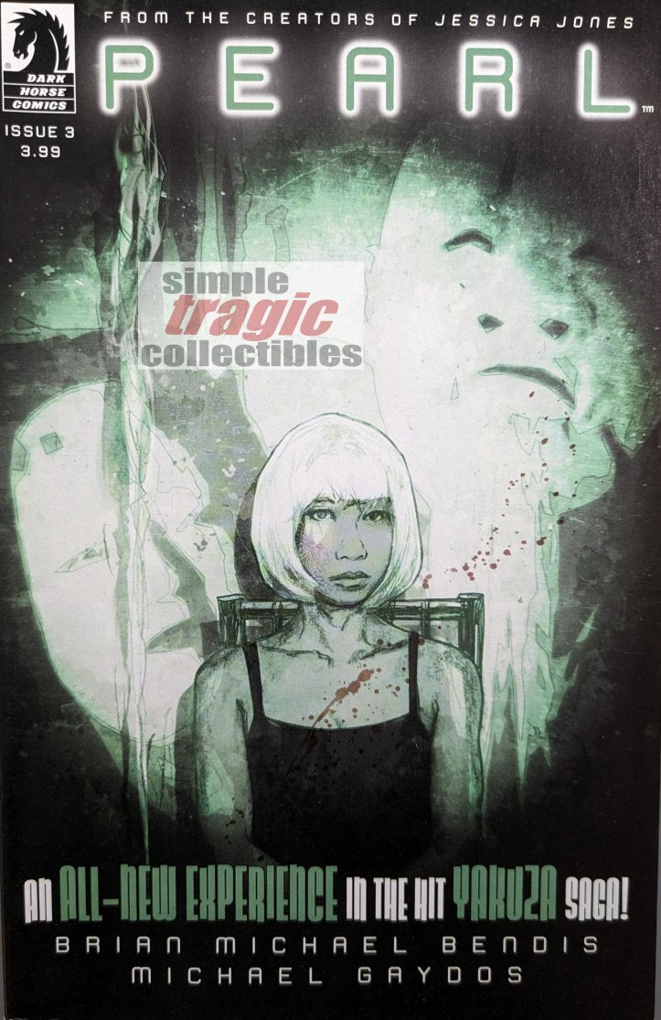 Pearl #3 Comic Book Cover Art by Michael Gaydos