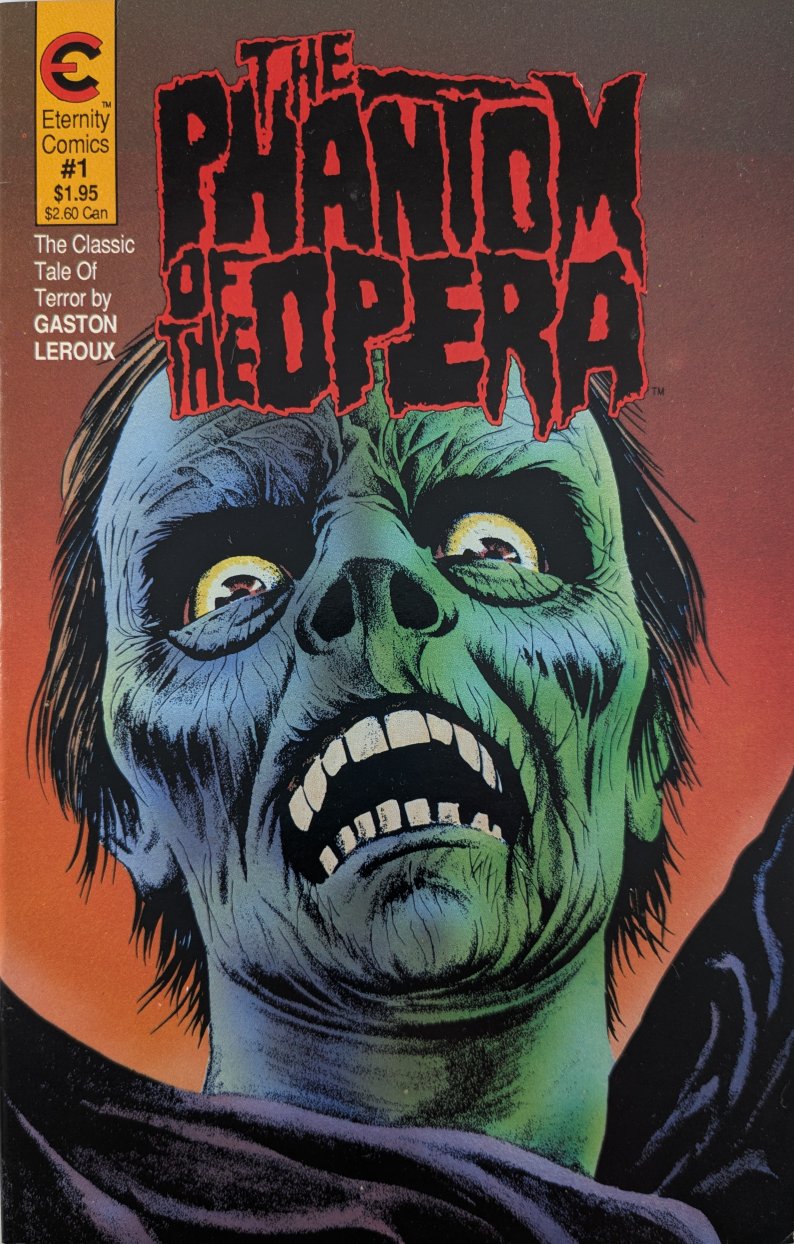 The Phantom Of The Opera #1 Comic Book Cover Art
