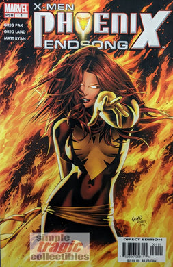 X-Men: Phoenix - Endsong #1 Comic Book Cover Art by Greg Land