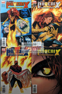 X-Men: Phoenix - Endsong #2-5 Comic Book Cover Art by Greg Land