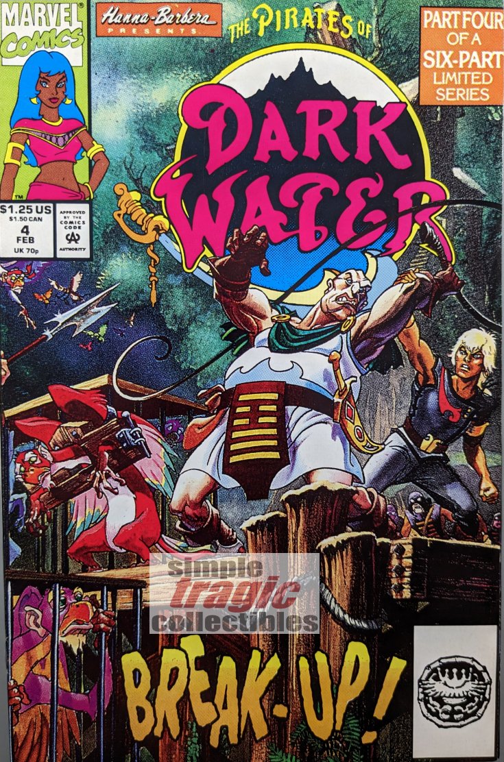 The Pirates Of Dark Water #4 Comic Book Cover Art
