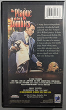Load image into Gallery viewer, The Plague Of The Zombies (1966) - VHS Cassette Back Cover Art
