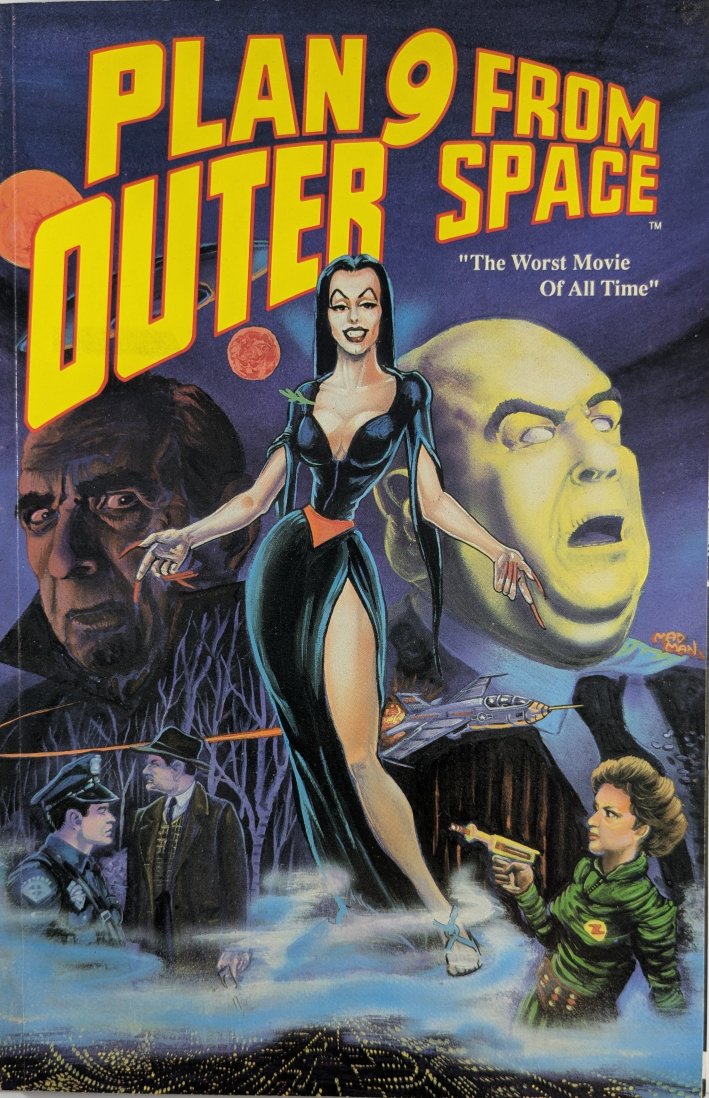 Plan 9 From Outer Space Comic Book Cover Art by Madman