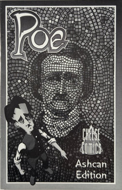 Poe Ashcan Comic Book Cover Art by Jason Asala