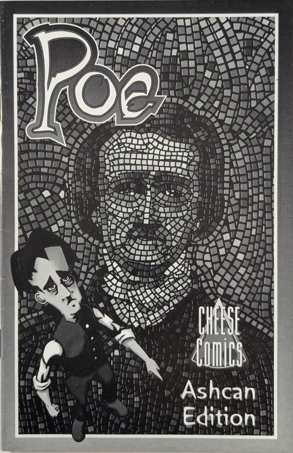 Poe Ashcan Comic Book Cover Art by Jason Asala