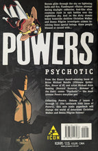 Load image into Gallery viewer, Powers TPB (2006) Volume 9: Psychotic Back Cover Art by Michael Avon Oeming
