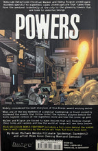 Load image into Gallery viewer, Powers TPB (2006) Volume 4: Supergroup Back Cover Art by Michael Avon Oeming
