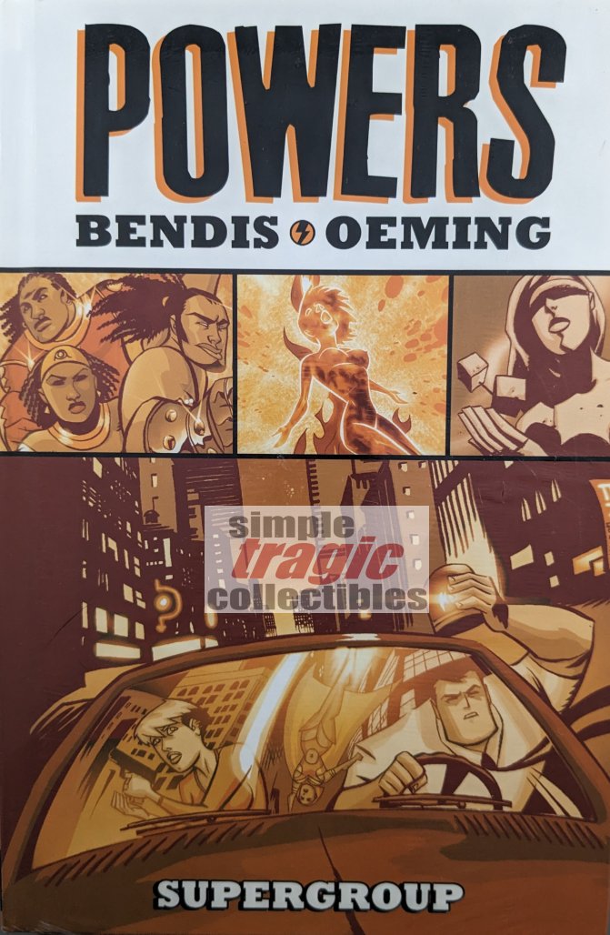 Powers HC Volume 4 Cover Art by Michael Avon Oeming