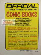 Load image into Gallery viewer, Official Price Guide To Comic Books 1983 Back Cover Art
