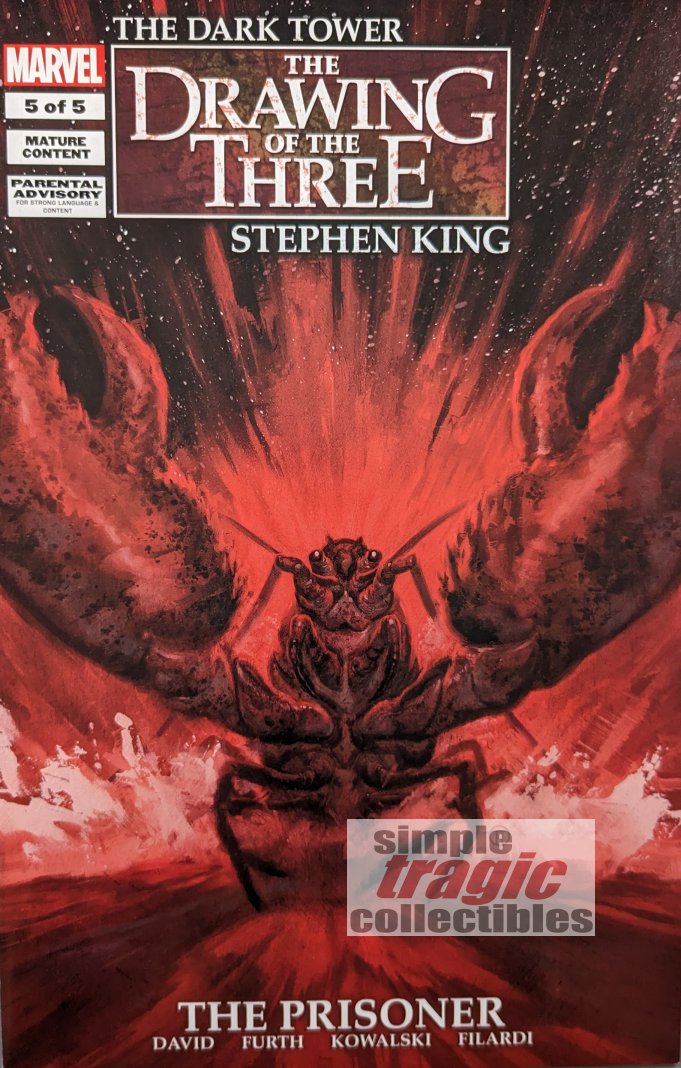 The Dark Tower: The Drawing Of The Three - The Prisoner #5 Comic Book Cover Art by Julian Totino Todesco