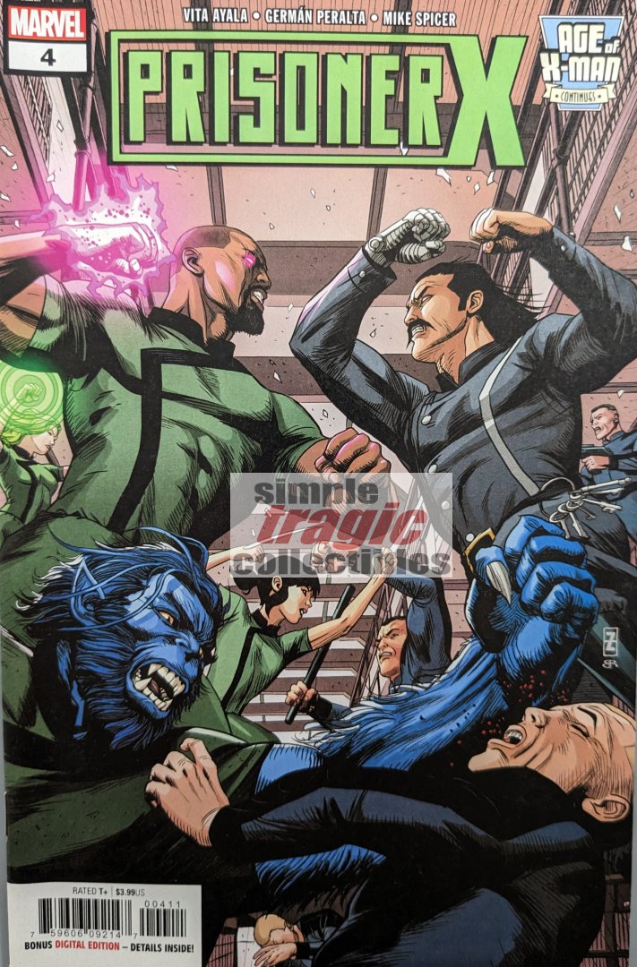 Age Of X-Men: Prisoner X #4 Comic Book Cover Art by Patrick Zircher