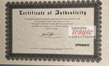 Load image into Gallery viewer, Project Superpowers #5 Foil Edition COA
