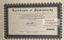 Load image into Gallery viewer, Project Superpowers #6 Foil Variant Comic Book COA
